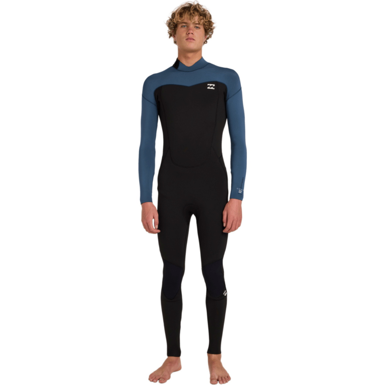 2026 Billabong Mens Absolute Core 3/2mm Back Zip Wetsuit ABYW100287 - Dark Denim